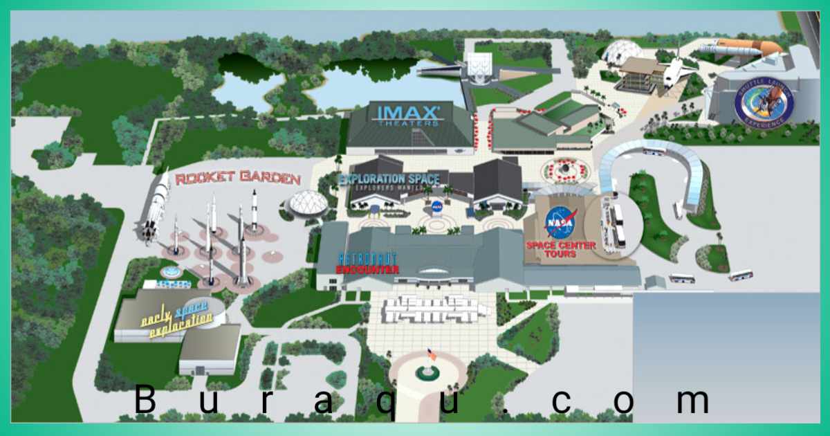 Kennedy Space Center Map