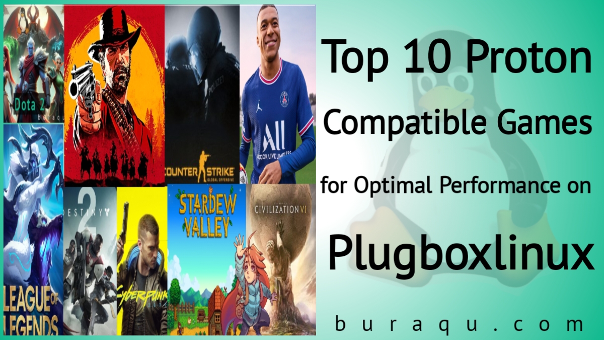 Top 10 Proton-Compatible Games for Perfect Performance on Plugboxlinux
