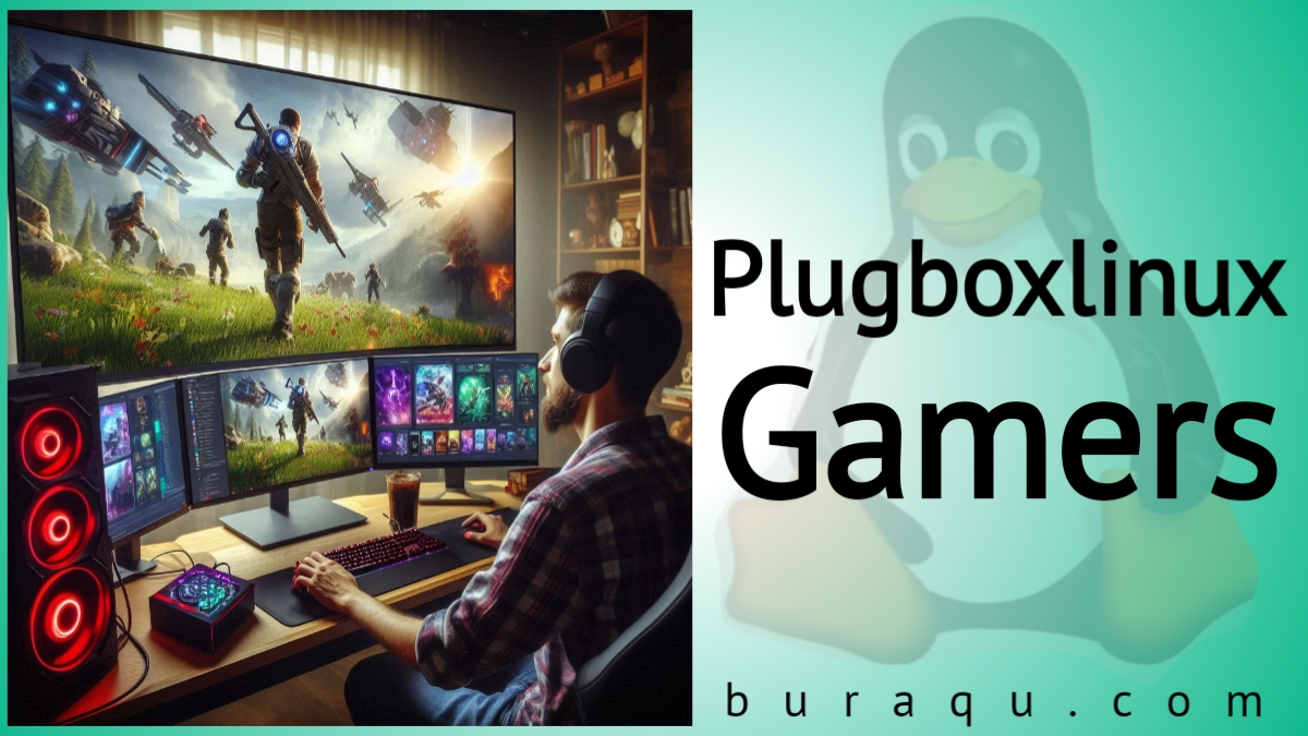 PlugboxLinux Gamers enjoying seamless and powerful gaming experience.