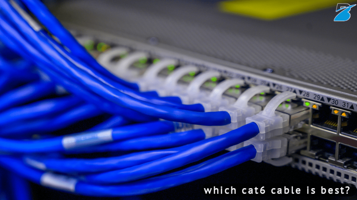 Comparison chart of different Cat6 cables, highlighting the best options for various needs and uses