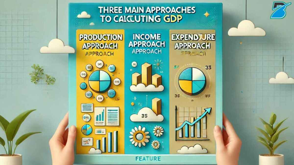 An overview of Gross Domestic Product (GDP), detailing how it measures the economic health of a country through production, income, and expenditure methods.